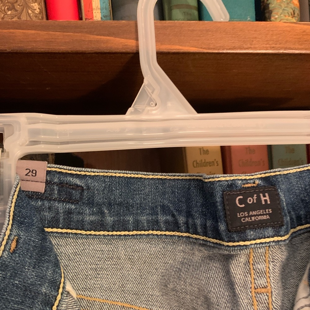 Citizens of Humanity Jeans size 29 cropped, distressed bell bottoms, high low - Picture 2 of 4